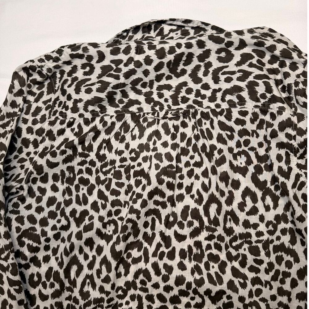 J.Crew Leopard Print Swim Cover-Up Dress Size Small Sheer NWT - Picture 9 of 12